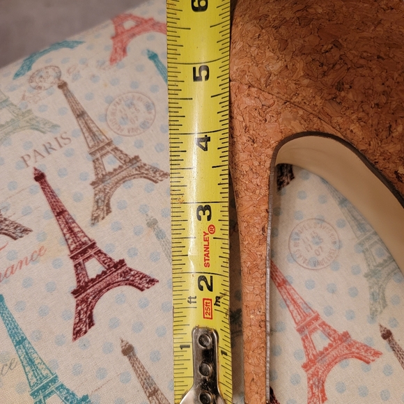 Darci pumps Wood texture looking - Picture 7 of 7